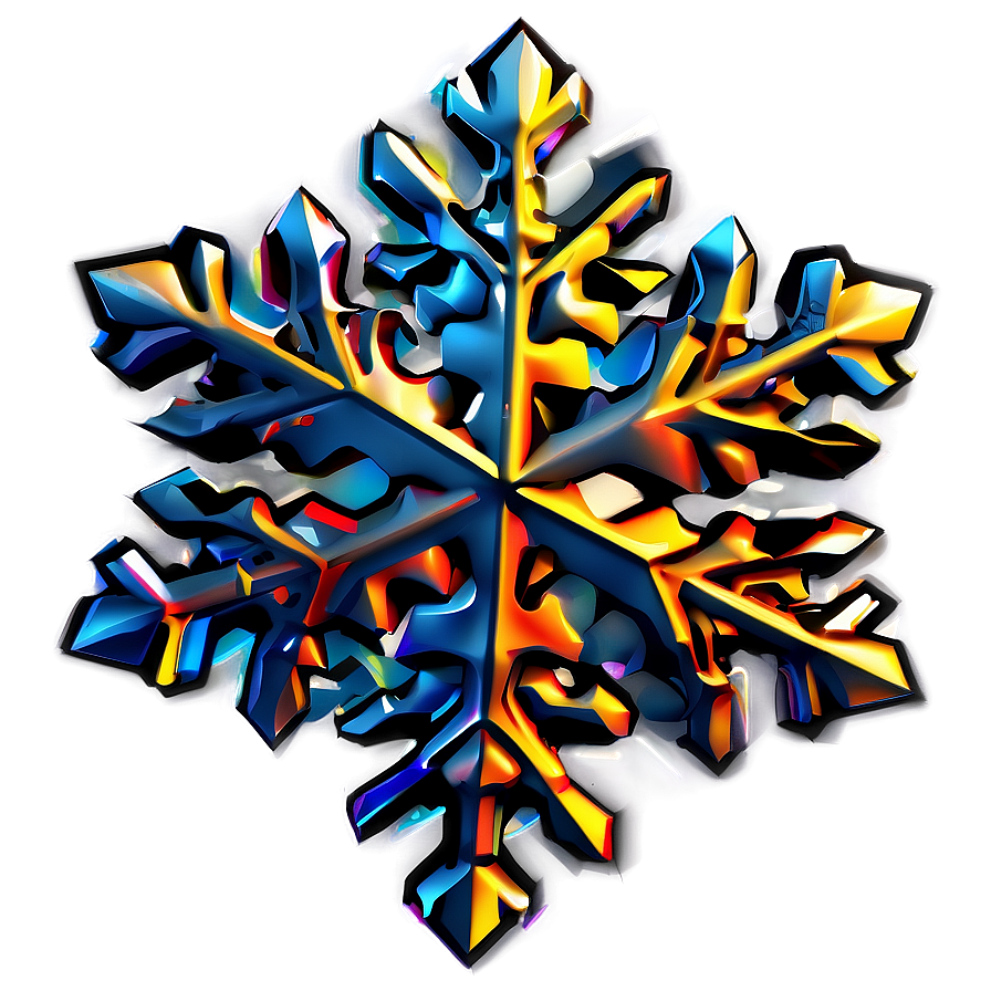 Snowflake Illustration Png Rid15