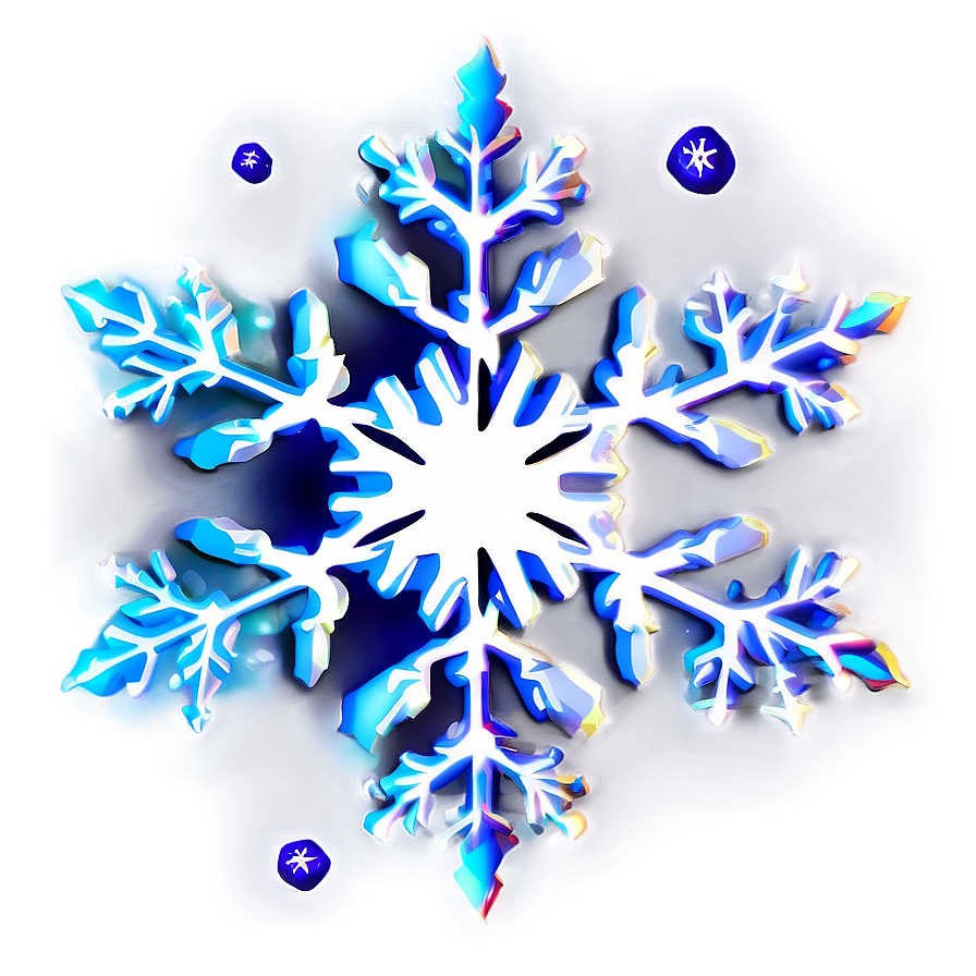 Snowflake Night Sky Png Vyf