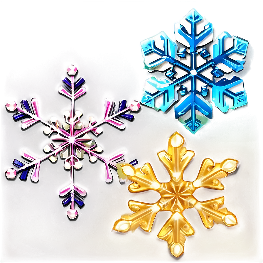 Snowflake Symphony Art Png Pnj