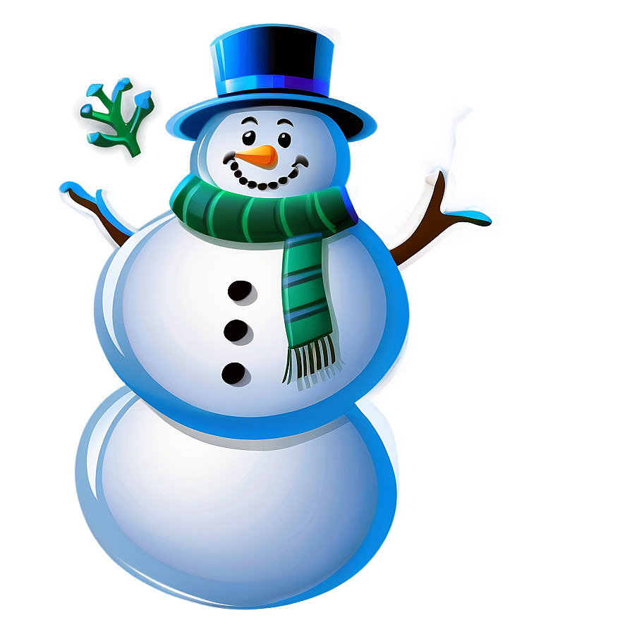 Snowman Cartoon Png 06112024