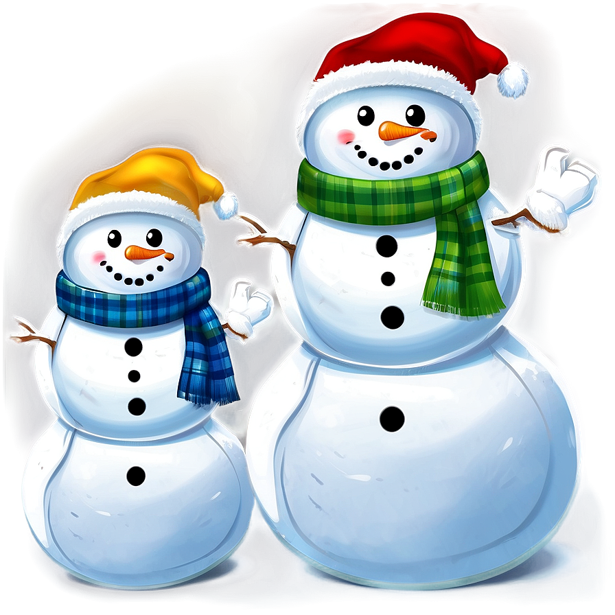 Snowman Family Portrait Png 65