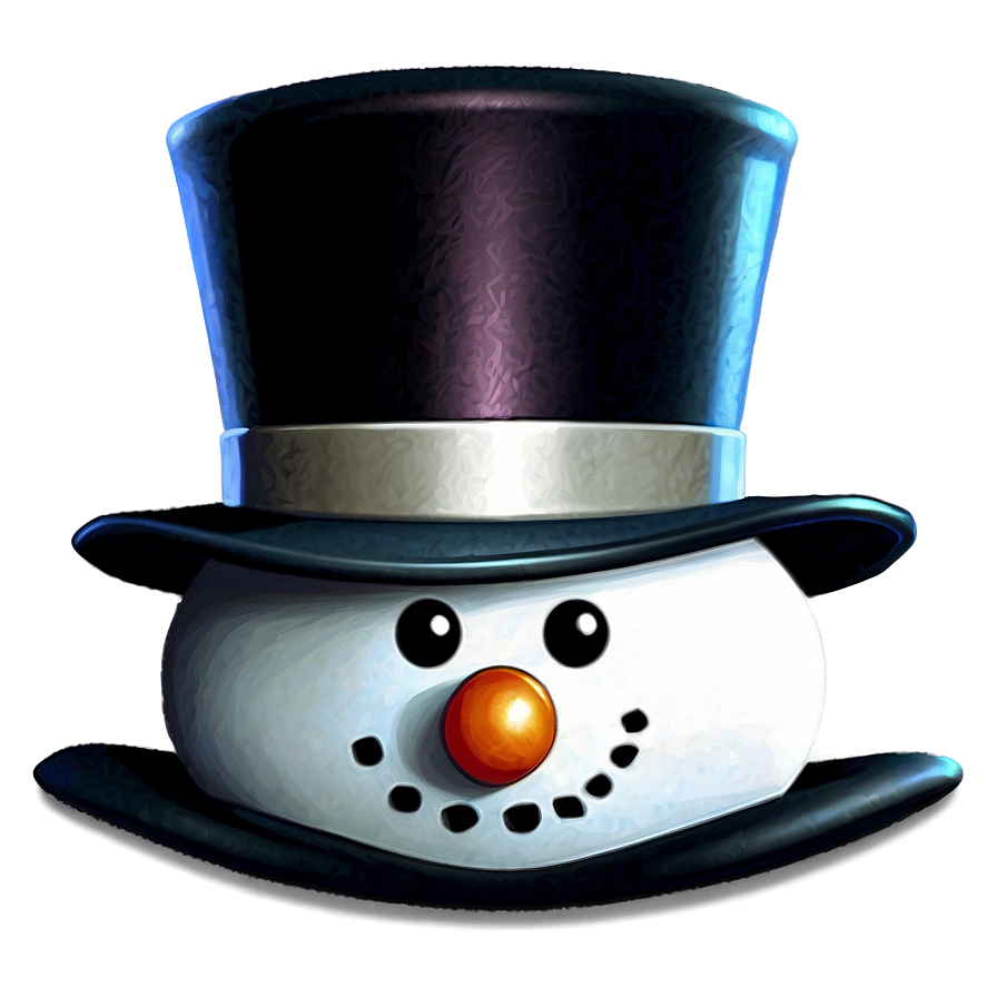 Snowman's Top Hat Png Hns