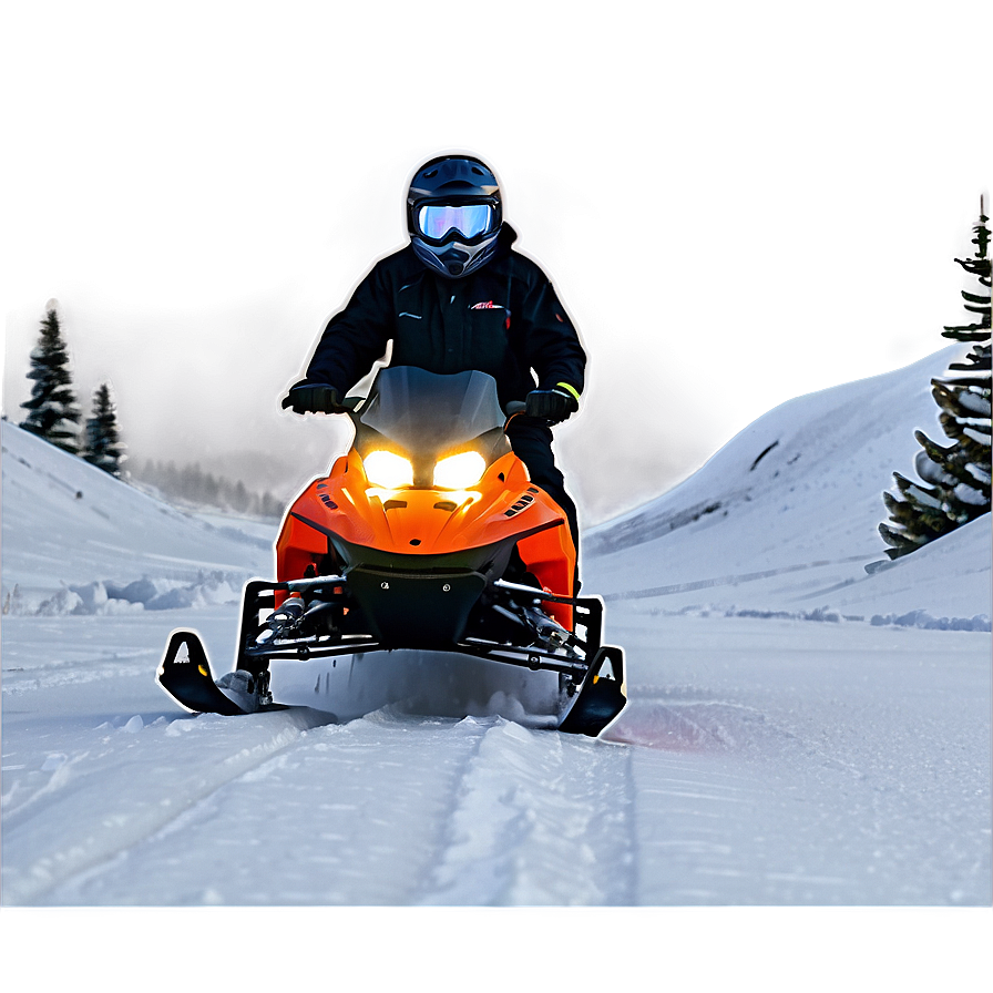 Snowmobile Adventure Png 50