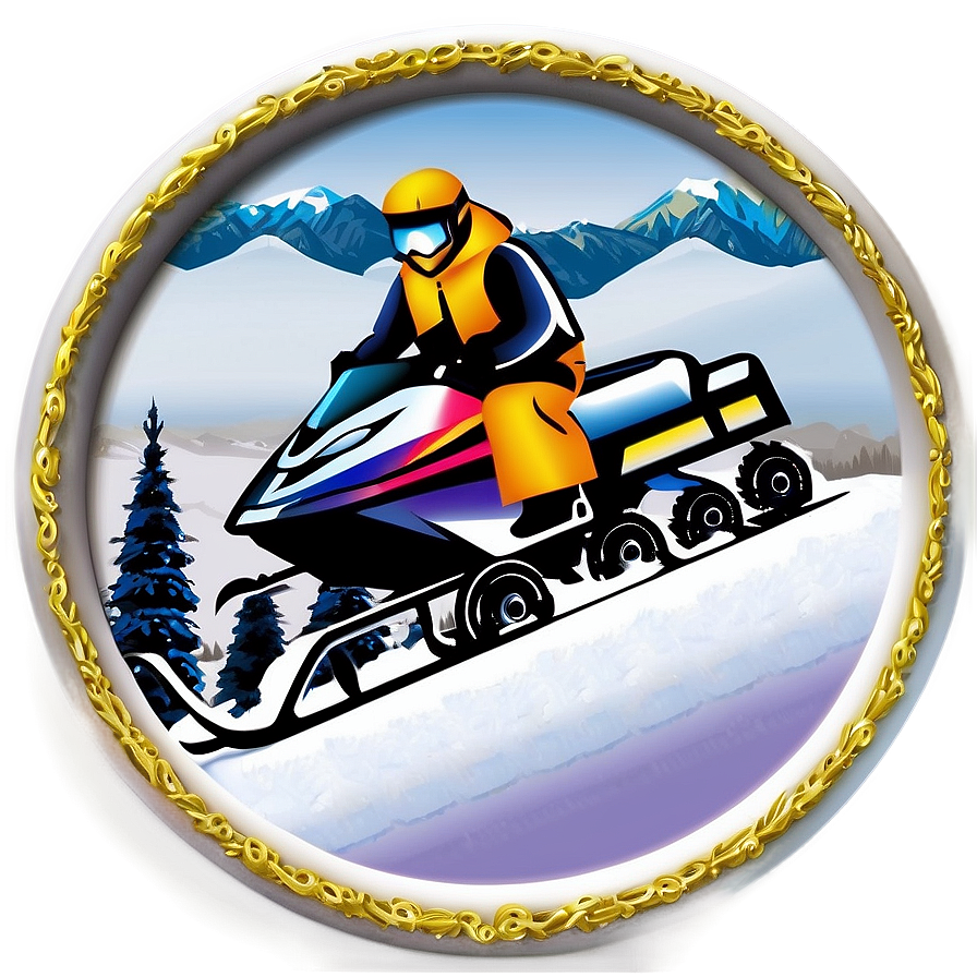 Snowmobile Club Logo Png Dop25