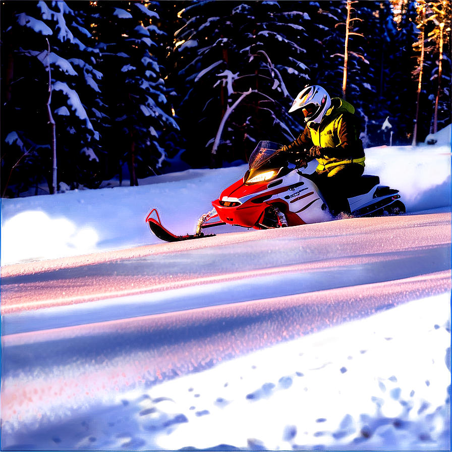 Snowmobile Friendly Trails Png 21