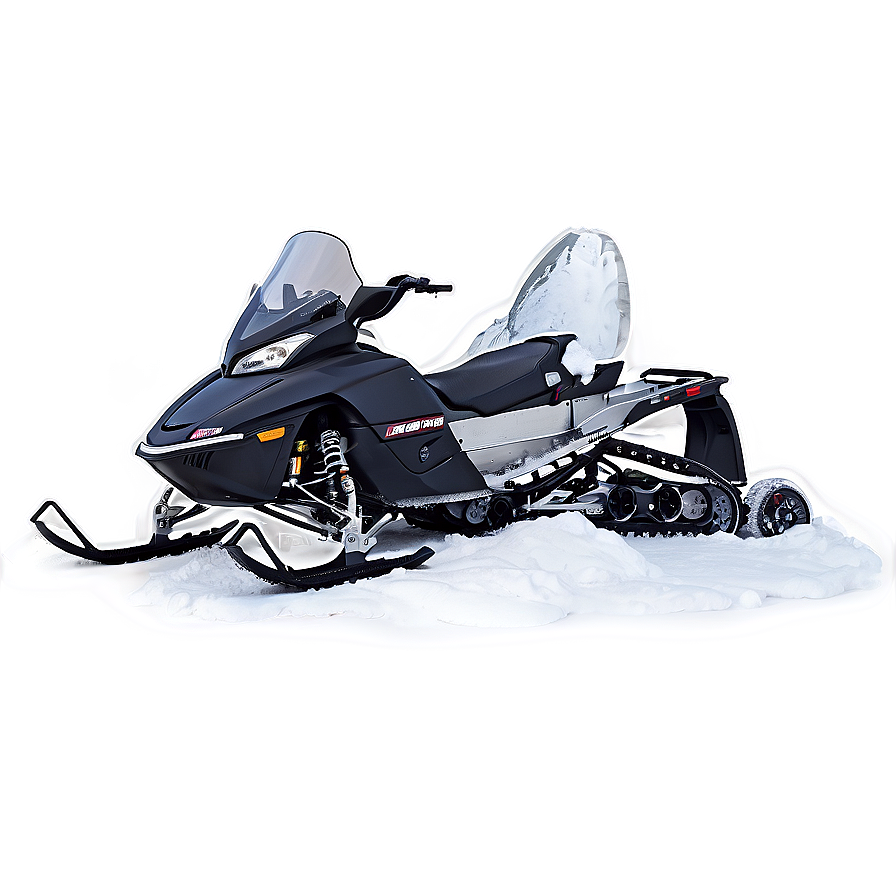 Snowmobile In Winter Wonderland Png 47