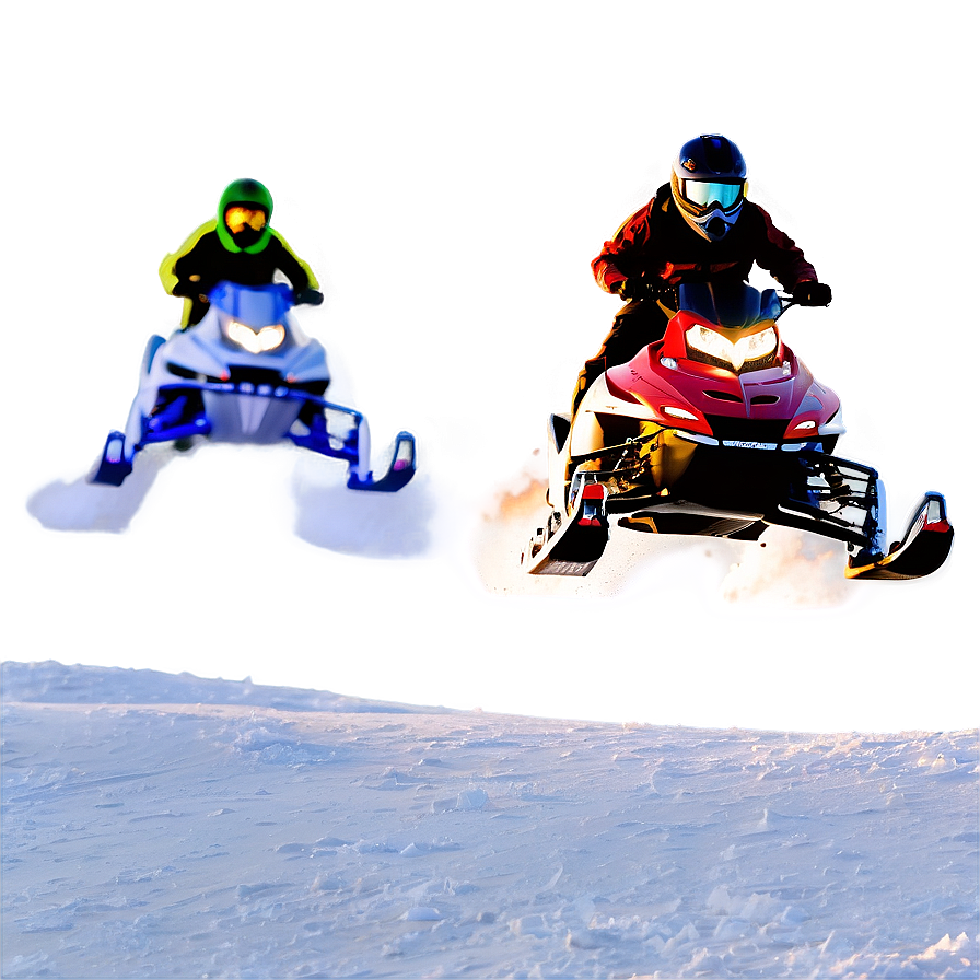 Snowmobile Jump Stunt Png 44