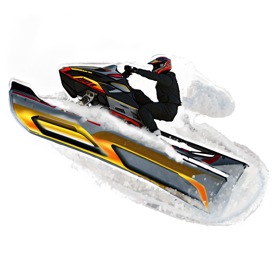 Snowmobile Jump Stunt Png Yjq