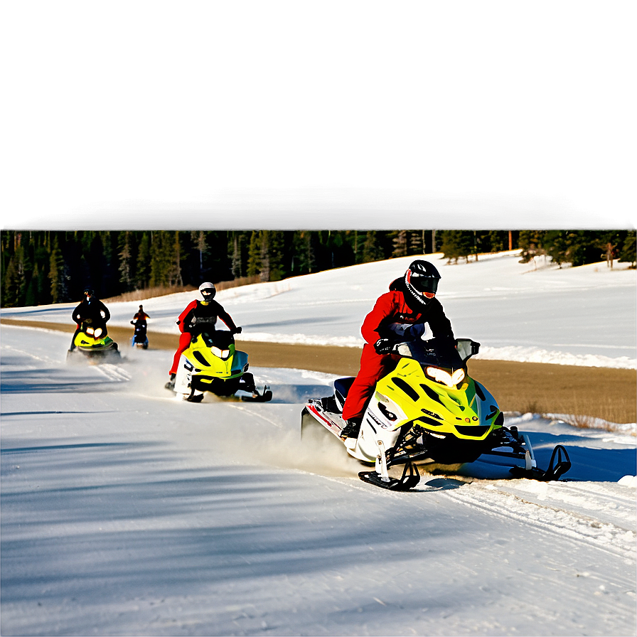 Snowmobile Riders Team Png 24