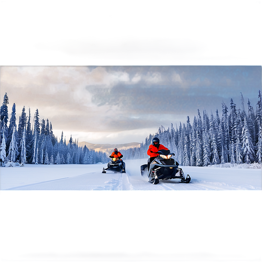 Snowmobile Safari Adventure Png 42