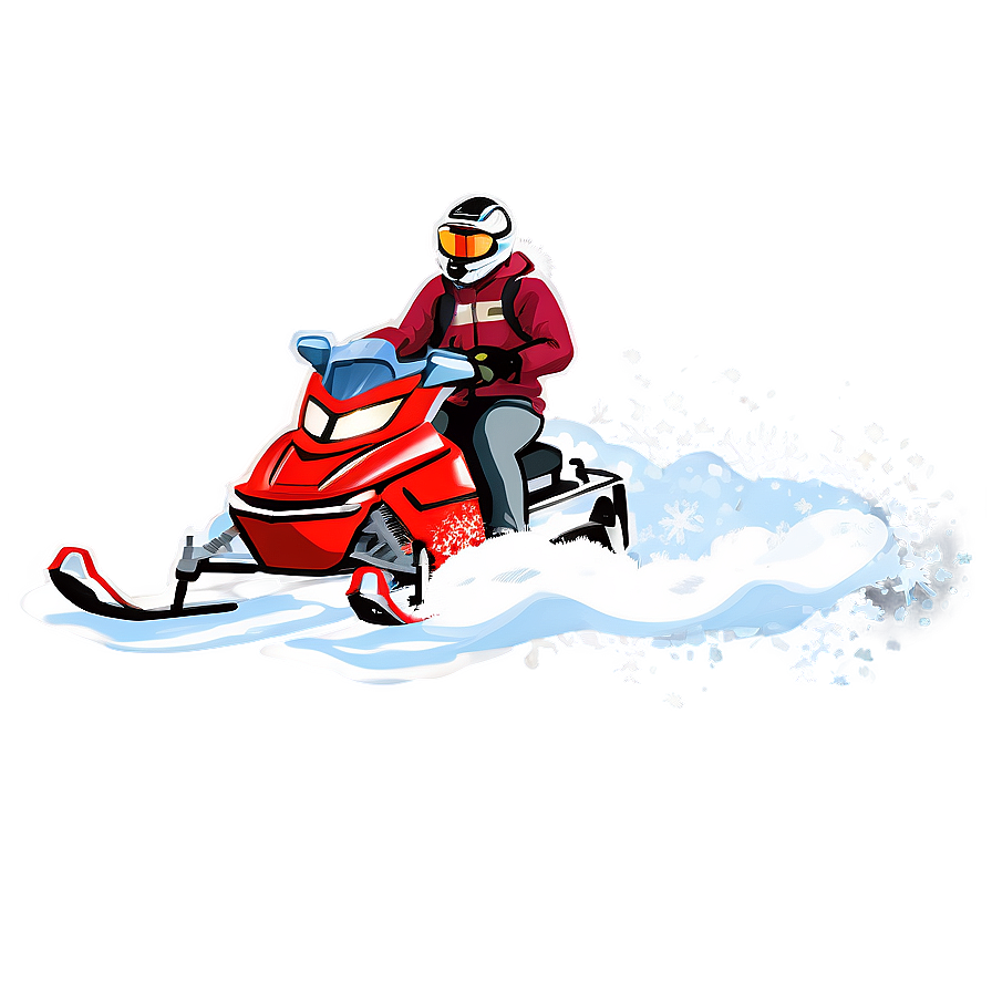 Snowmobile Winter Sports Png Akm