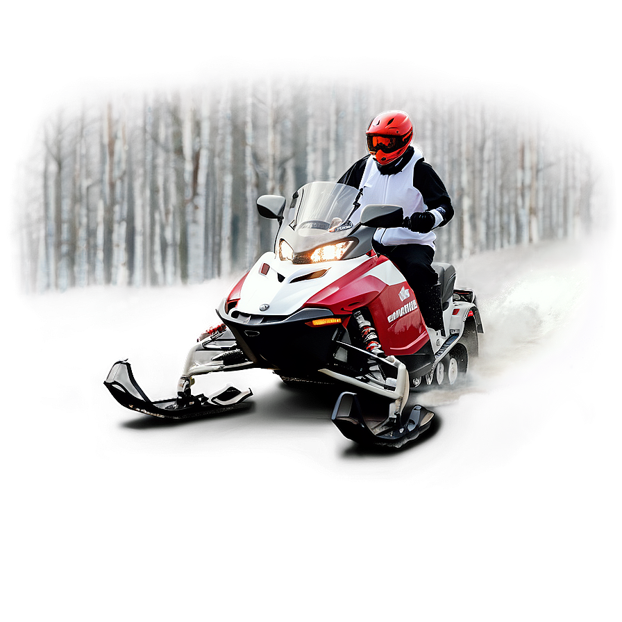 Snowmobile Winter Sports Png Yit42