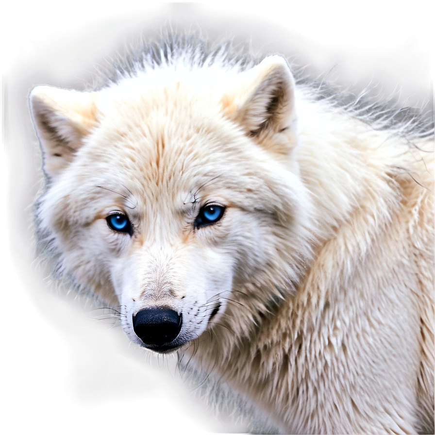 Snowy Arctic Wolf Png Hsn