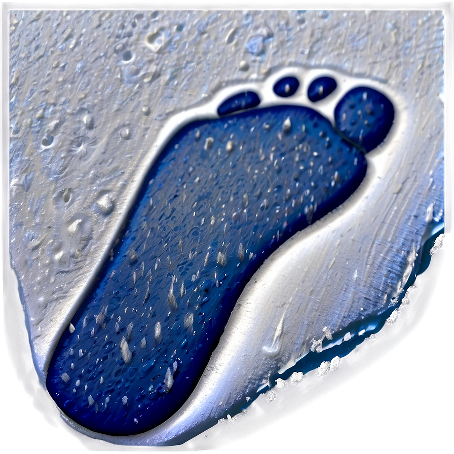 Snowy Footprints Png 66