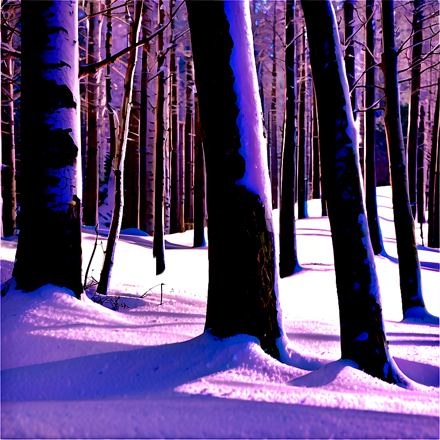 Snowy Forest Transparent Png Cvi