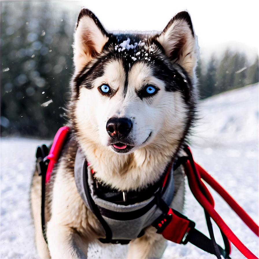 Snowy Husky Adventure Png 72