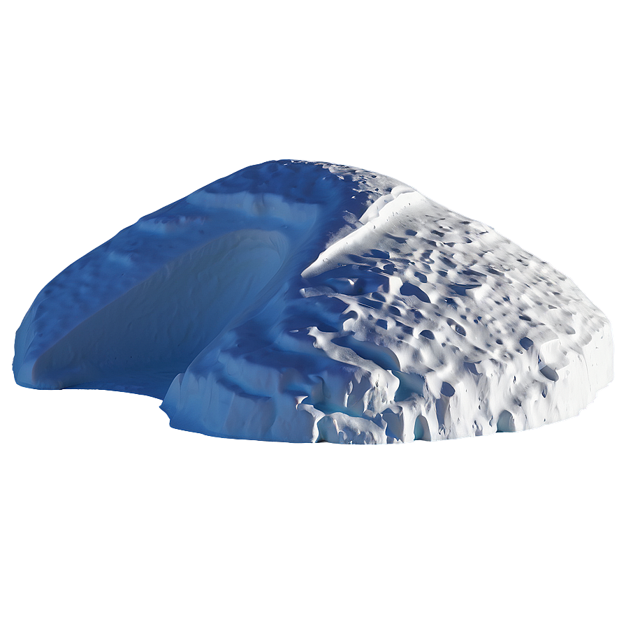 Snowy Mountain With Igloo Png 06252024