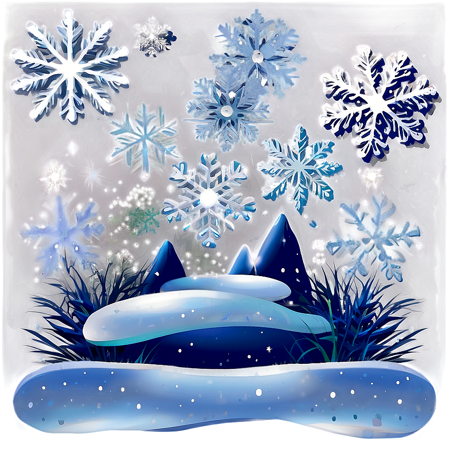 Snowy Night Transparent Png 37