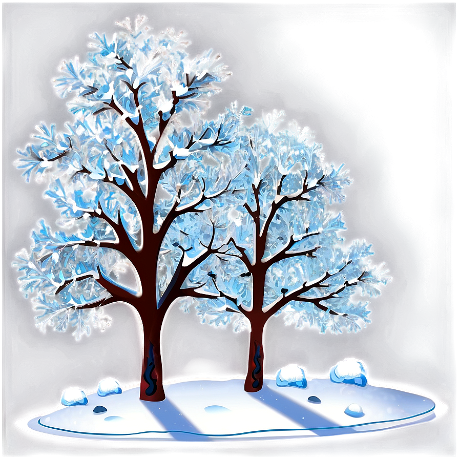 Snowy Park Transparent Png Pvt30