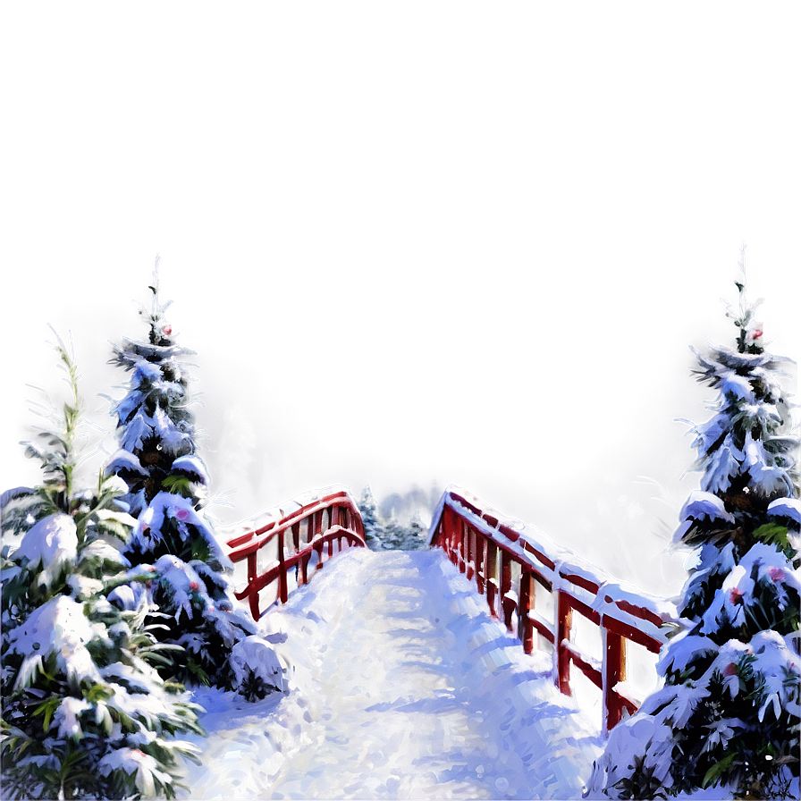 Snowy Path Png 69