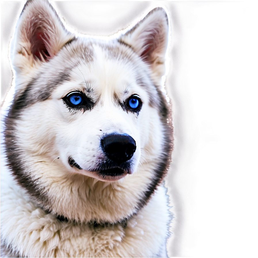 Snowy Siberian Husky Png Iwc95