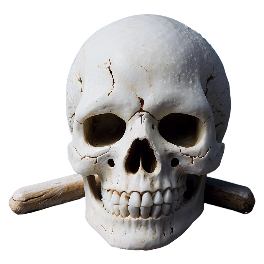 Snowy Skull Face Picture Png 6