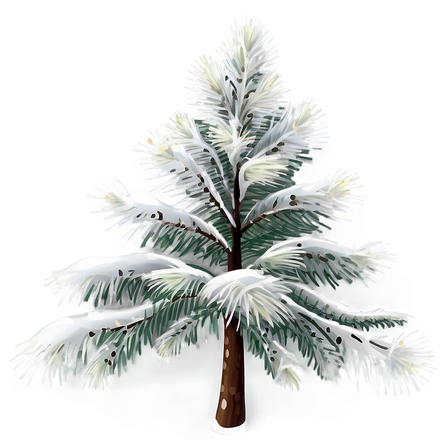 Snowy Spruce Tree Png Fgi