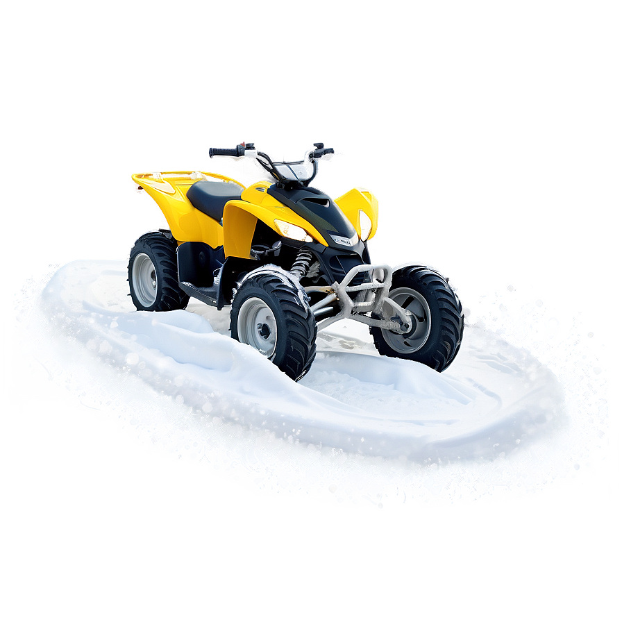 Snowy Terrain Quad Bike Png Ntx