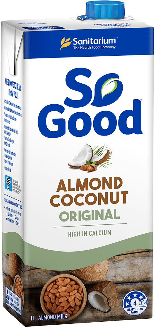 So Good Almond Coconut Milk Packaging