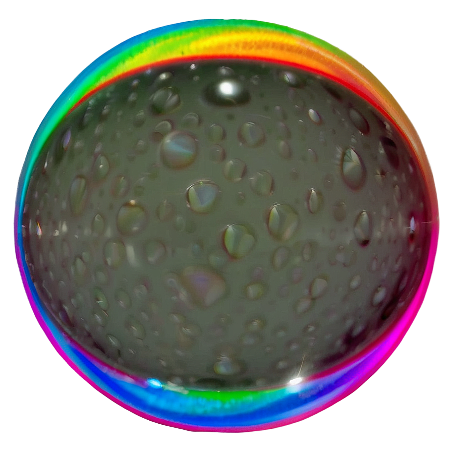 Soap Bubble With Color Spectrum Png Krr63