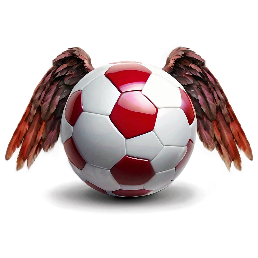 Soccer Ball With Wings Png 04292024