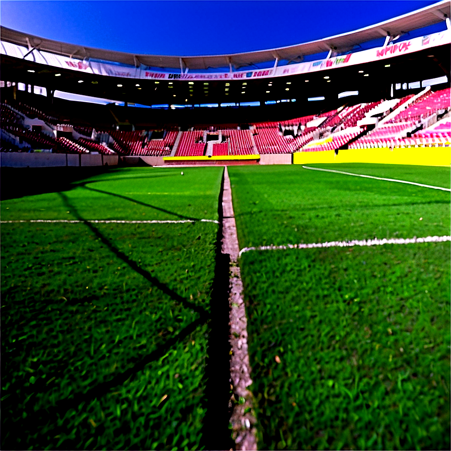 Soccer Stadium Clear Blue Sky Day Png 06252024