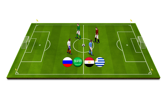 Soccer Strategy Planning Illustration