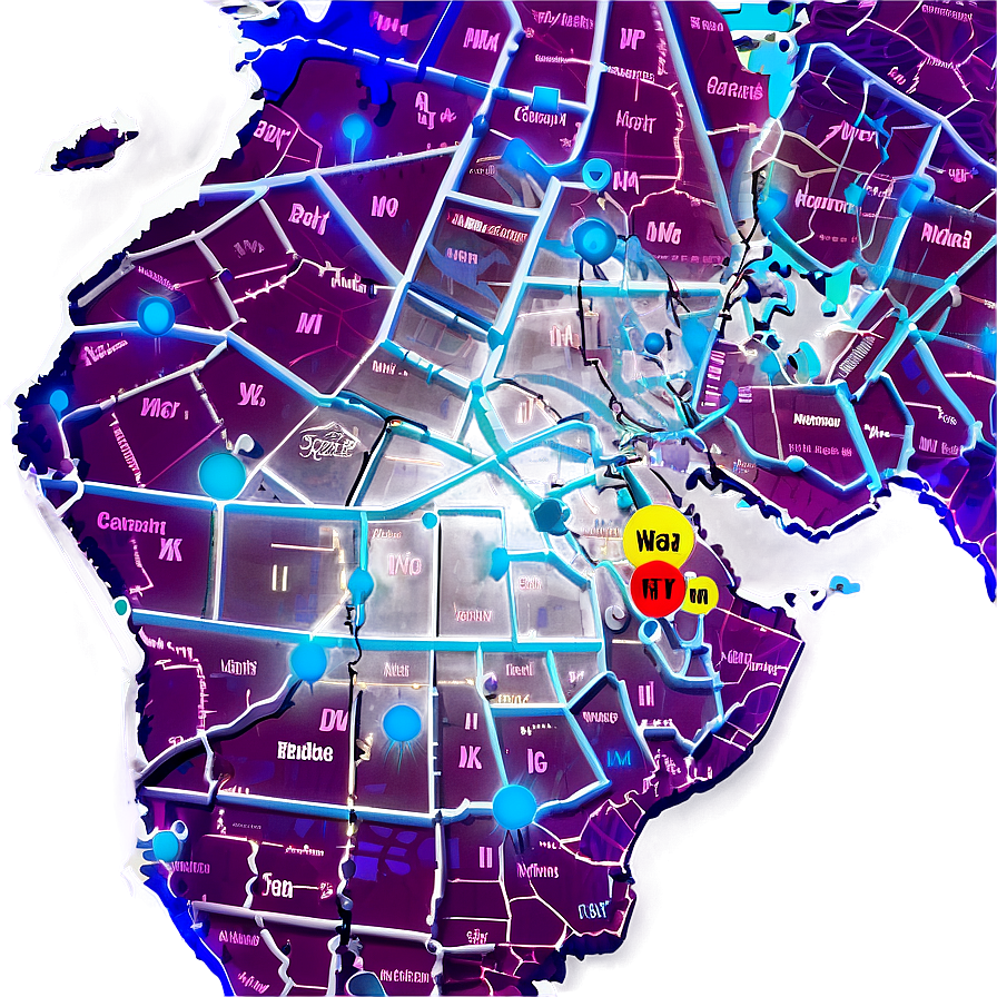 Social Connectivity Map Png Irg