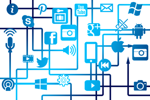 Social Media Connectivity Icons