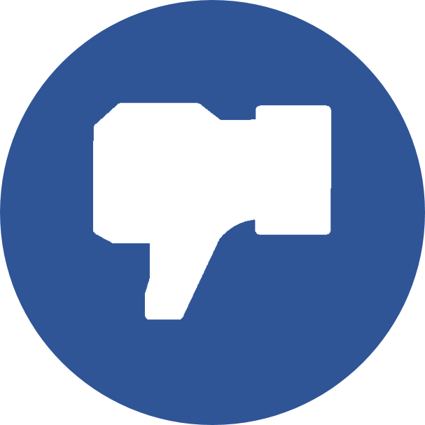 Social Media Dislike Icon