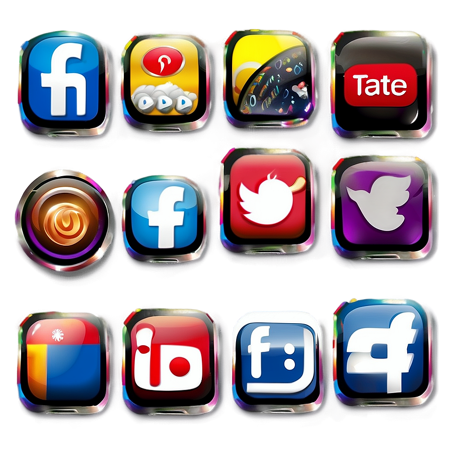 Social Media Icons For Bloggers Png Gpm12