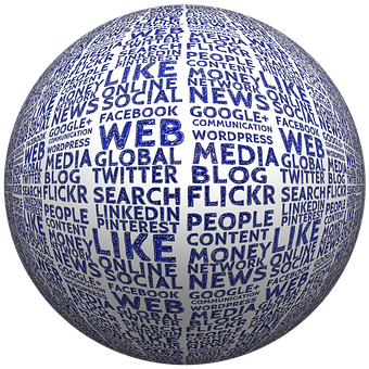 Social Media Keywords Sphere