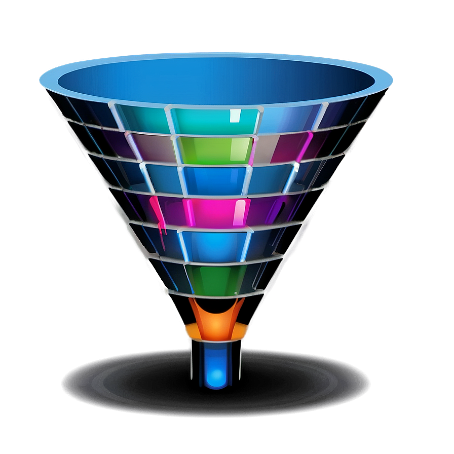 Social Media Marketing Funnel Png Drn