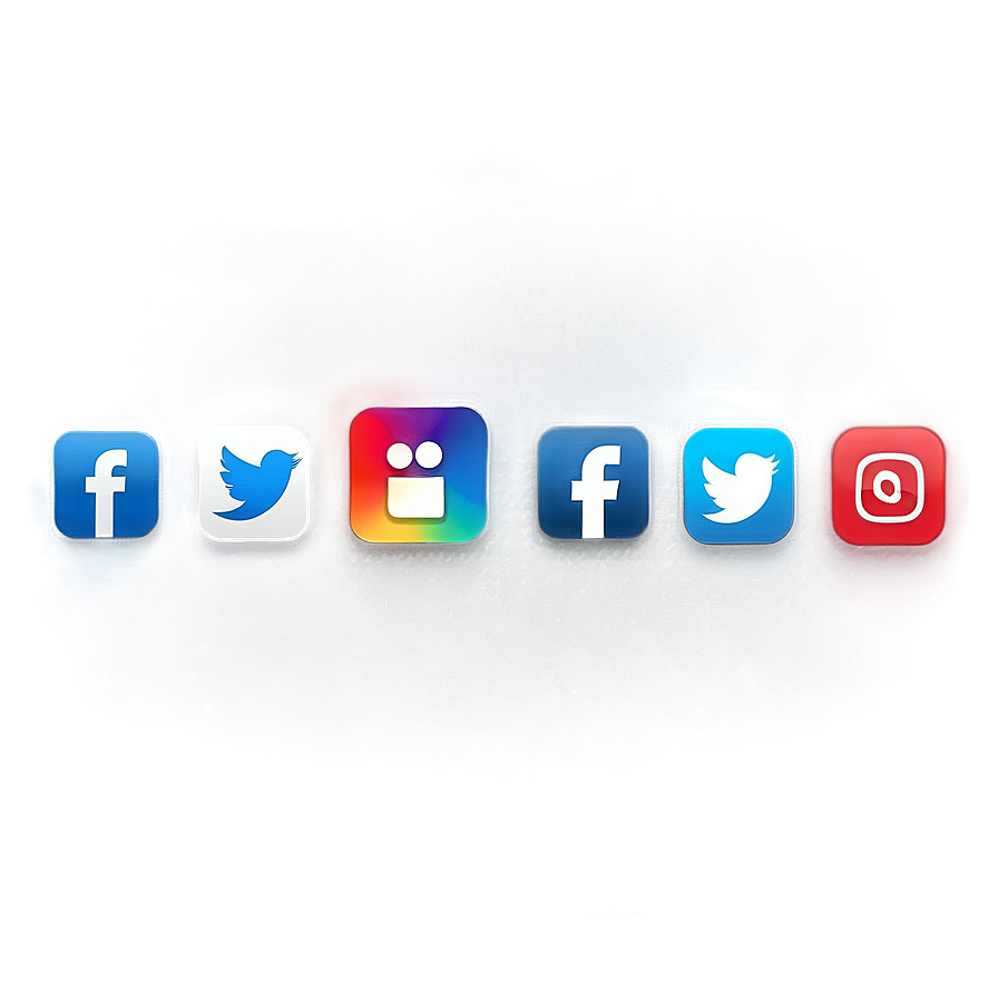 Social Media Overlay Template Png 43