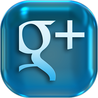 Social Network Blue Icon