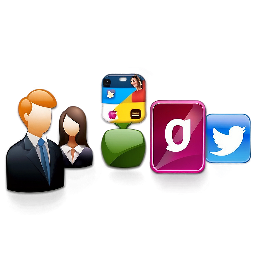 Social Network Icons Collection Png Oou10