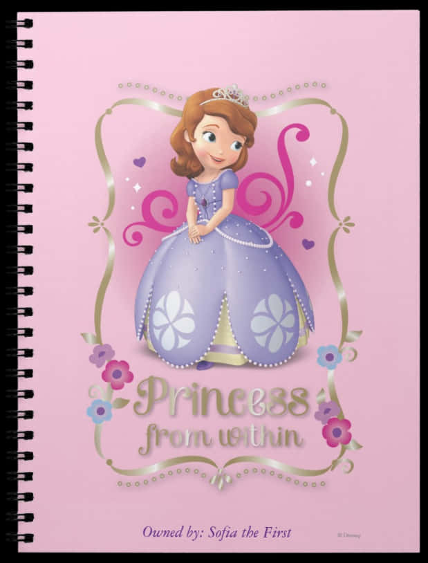 Sofia The First Princess From Within Notebook Cover