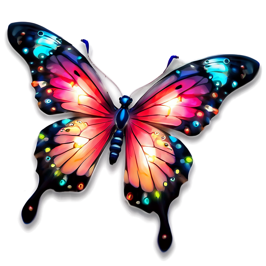 Soft 3d Butterfly Light Png 69