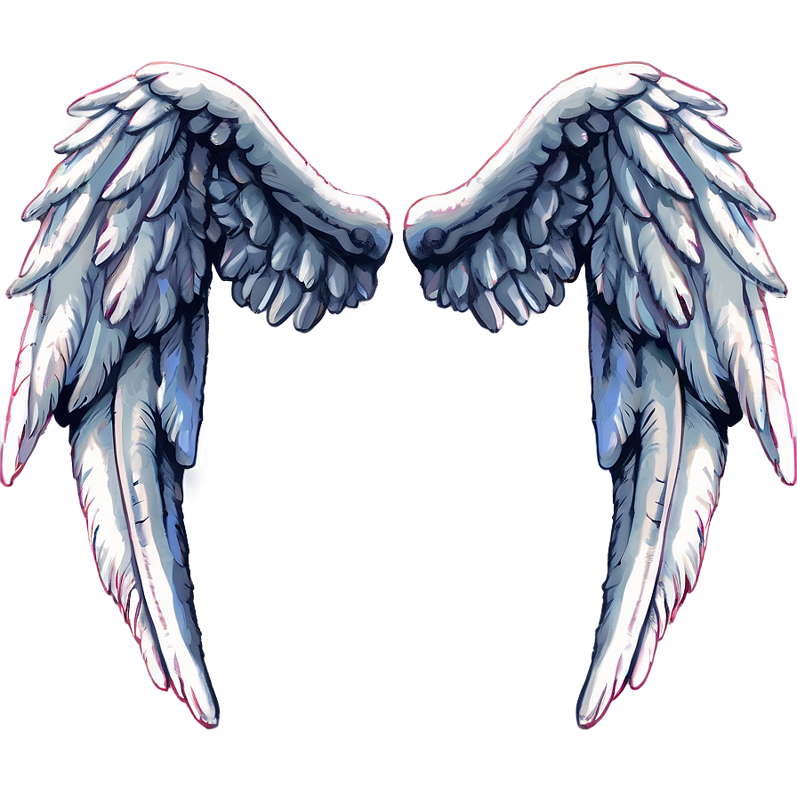 Soft Angel Wings Drawing Png Tig44