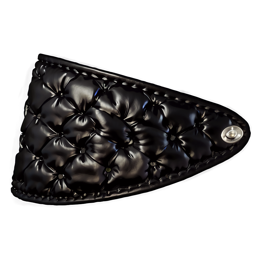 Soft Black Leather Png 06252024