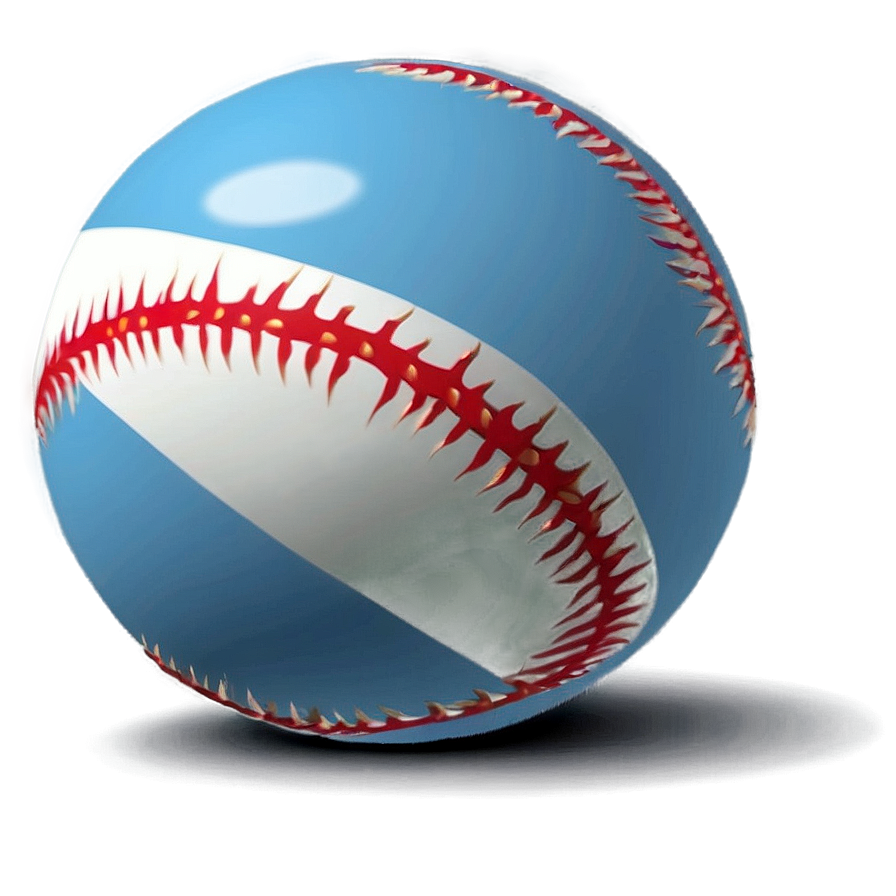 Soft Blue Ball Png 06132024