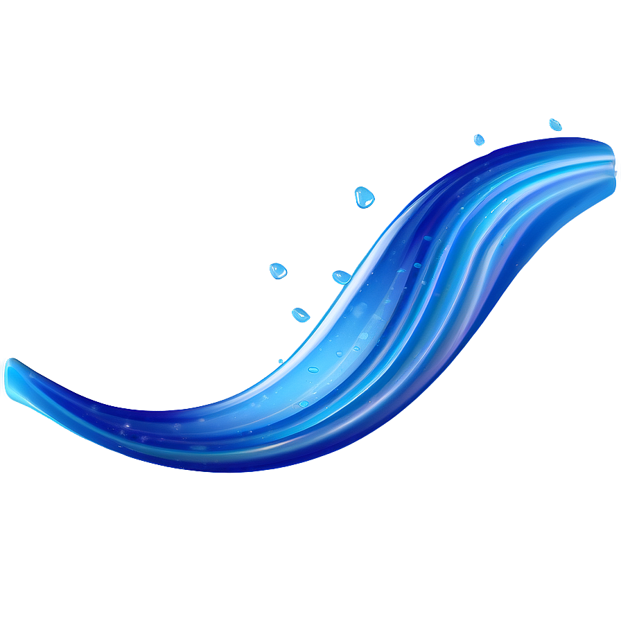 Soft Blue Wave Png Sel