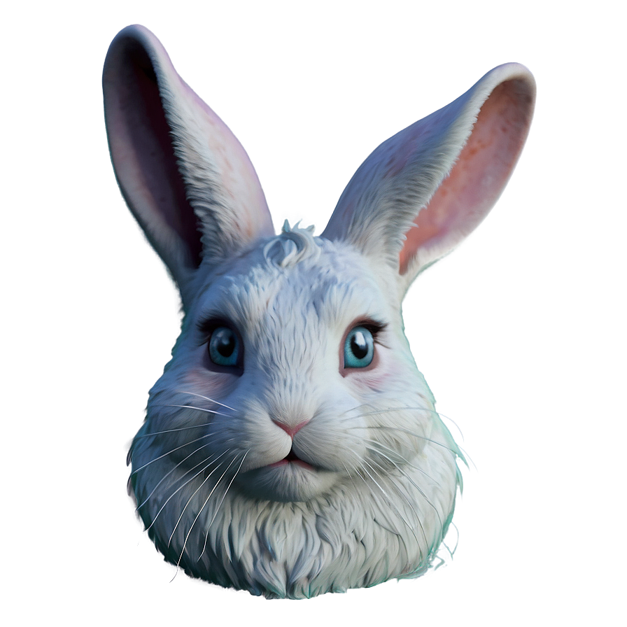 Soft Bunny Visage Png Yed