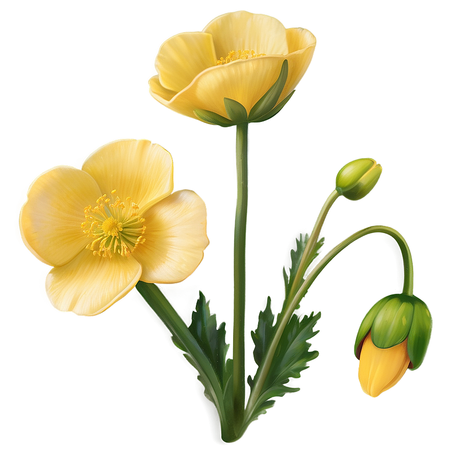 Soft Buttercup Png 06252024